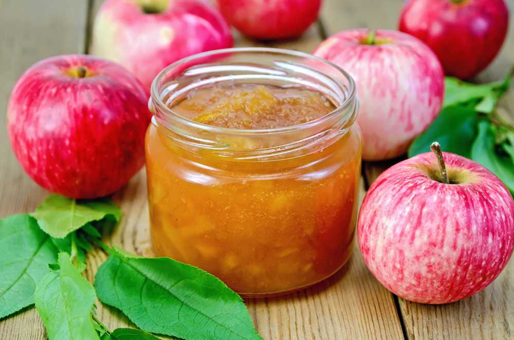 Instant-Pot-apple-jam-using-honey